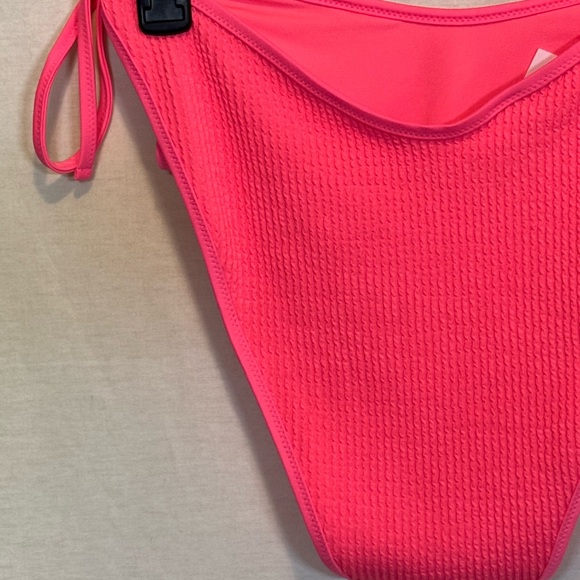 AA-27 Aerie NWOT Pink Side Tie‎ Cheekiest Bikini Bathing Suit Bottom Size XL - Picture 5 of 10